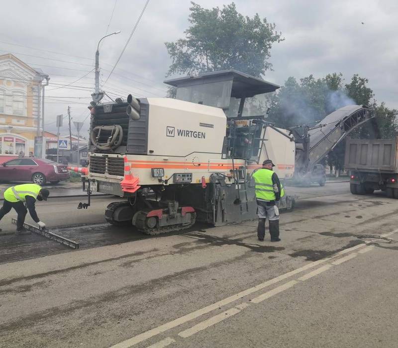 Ремонт улицы Ленина стартовал в Богородске в рамках нацпроекта «Безопасные и качественные автомобильные дороги»