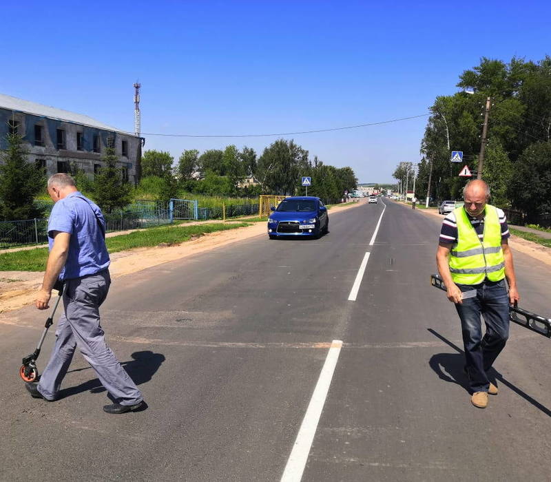 Специалисты завершили ремонт подъезда к селу Уразовка в Краснооктябрьском районе Нижегородской области