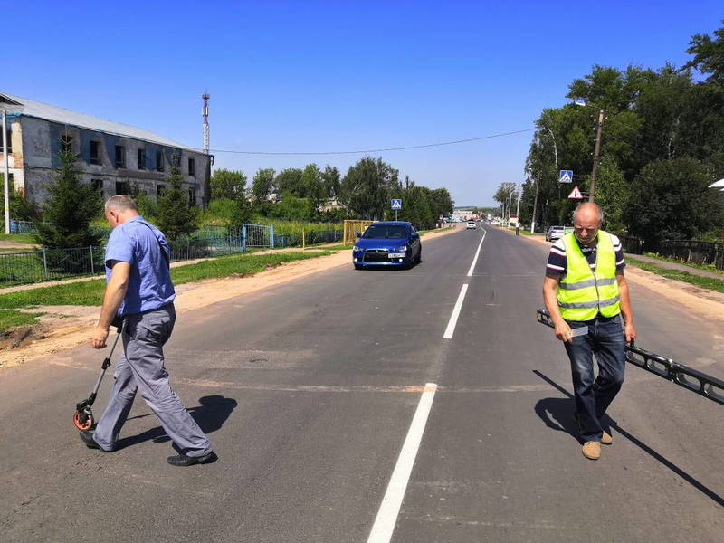 Специалисты завершили ремонт подъезда к селу Уразовка в Краснооктябрьском районе Нижегородской области