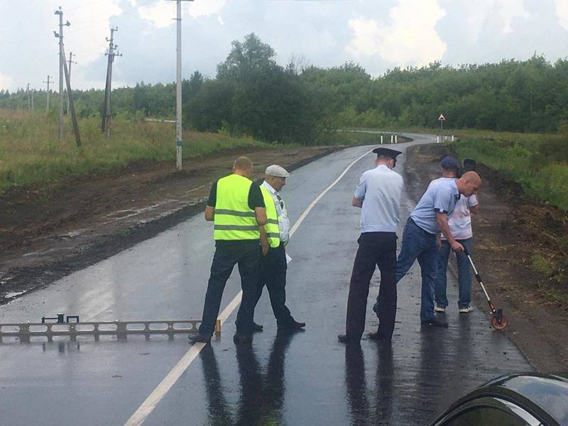 Ремонт подъездного пути к селу Ожгибовка выполнили с применением технологии холодного ресайклинга