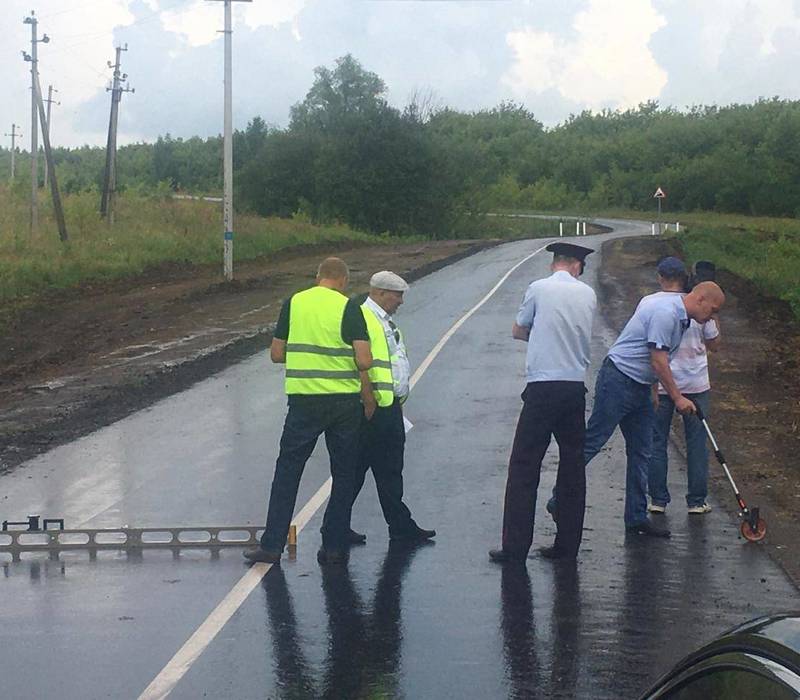 Ремонт подъездного пути к селу Ожгибовка выполнили с применением технологии холодного ресайклинга