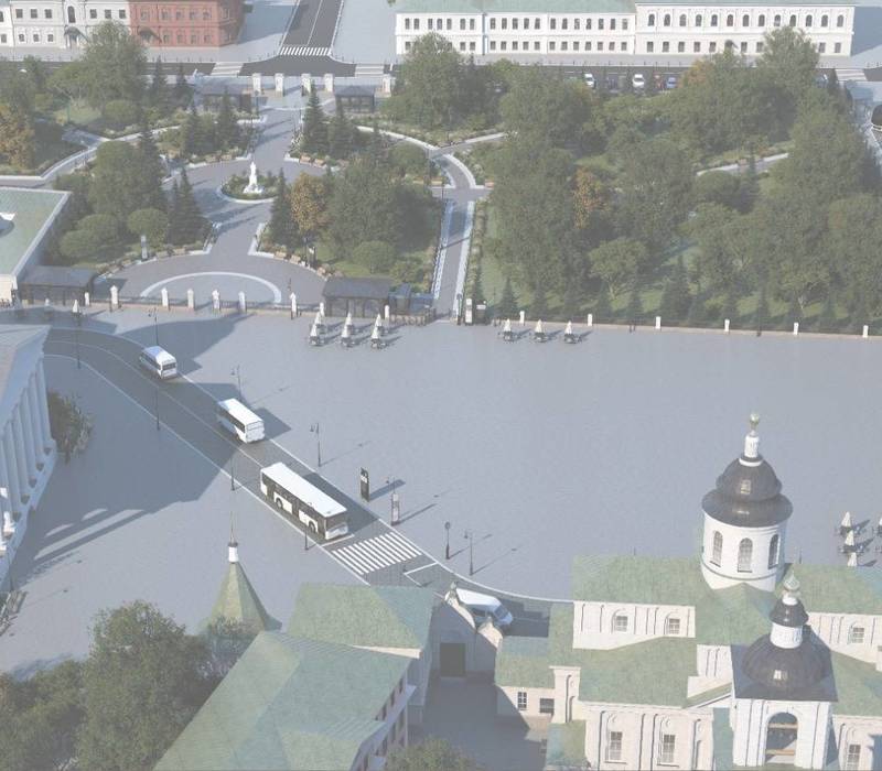 Соборную площадь в Арзамасе планируется реконструировать в 2021 году
