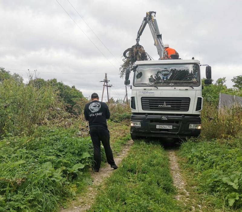 Несанкционированная свалка объемом 100 кубометров ликвидирована в Богородском районе после обращений местных жителей