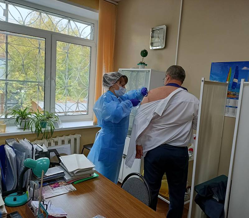 С начала вакцинации в Нижегородской области от гриппа привились уже 1500 человек