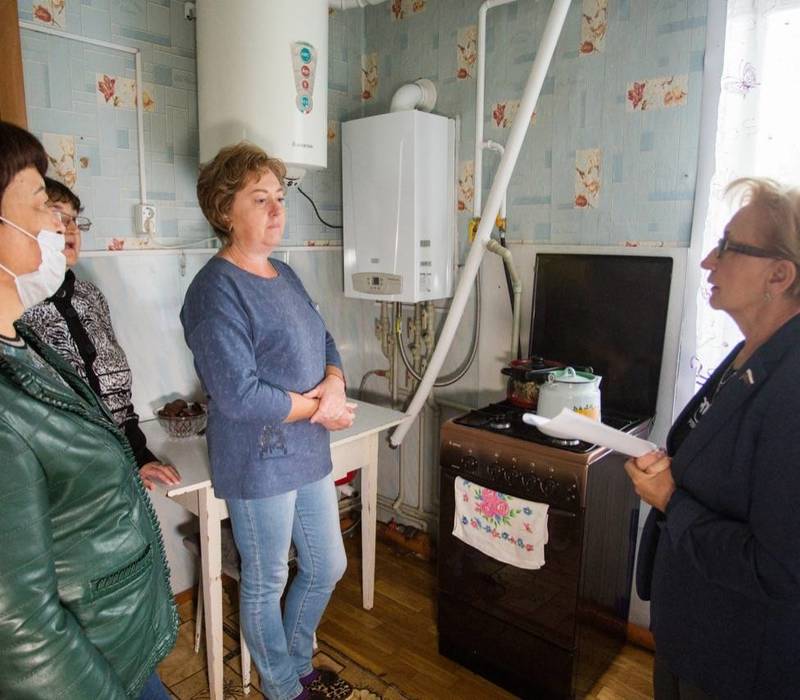 В  домах жителей села Бараново Сосновского района появился газ