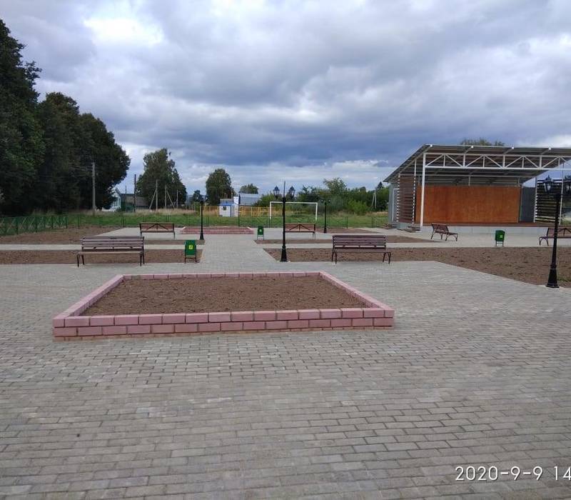 Главная площадь поселка Васильсурк обновлена в рамках нижегородского проекта «Вам решать»