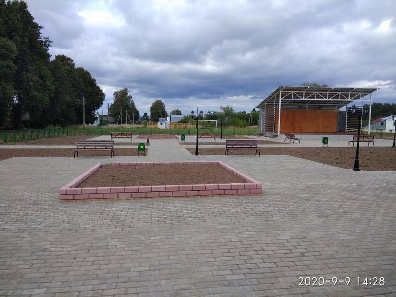 Главная площадь поселка Васильсурк обновлена в рамках нижегородского проекта «Вам решать»