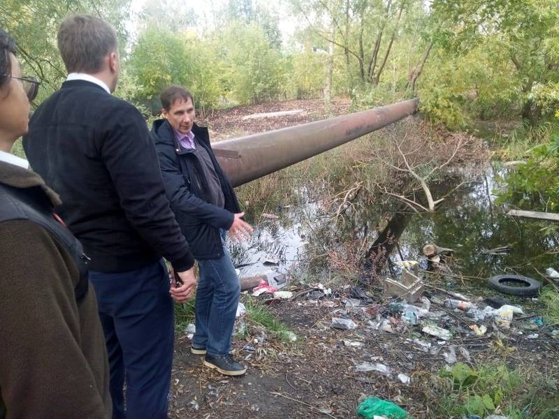 Выездное совещание по вопросам расчистки озер Больничное и Сортировочное состоялось в Канавинском районе