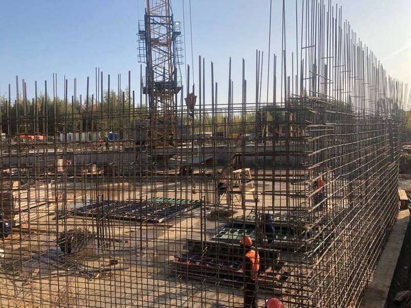 Готовность каркаса здания ЖК «Университетский» составляет 35 процентов