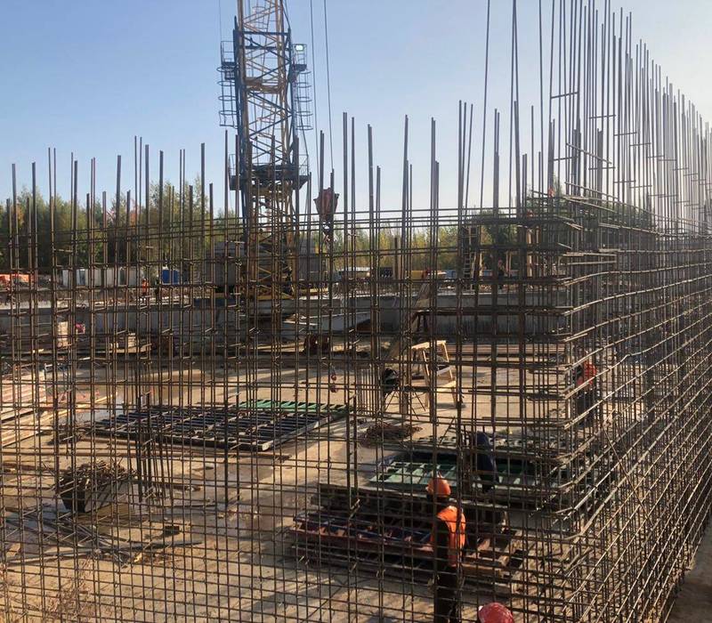 Готовность каркаса здания ЖК «Университетский» составляет 35 процентов
