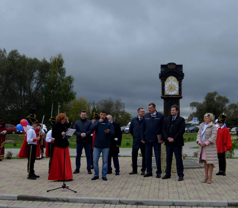 Сквер «Молодежный» торжественно открыли в Большом Болдине