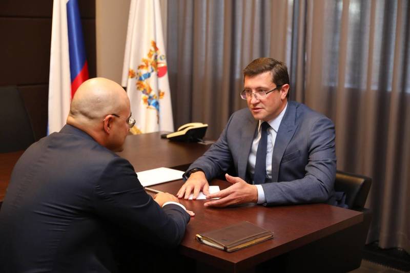 Глеб Никитин и председатель правления ПАО «МТС» Алексей Корня обсудили совместные проекты цифровизации 
