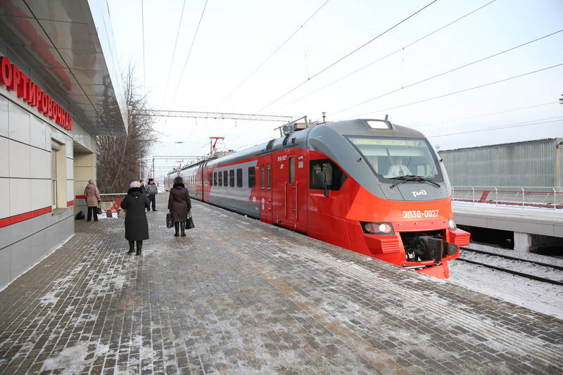 Перевозки пассажиров на Горьковской железной дороге в январе-феврале выросли на 4,7 процента