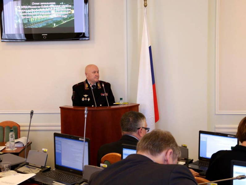 Начальник областного полицейского ведомства отчитался перед Законодательным собранием Нижегородской области