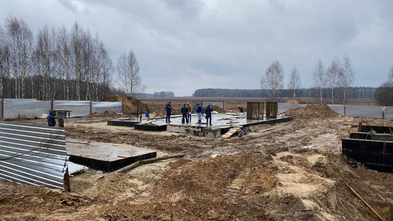 Больше тысячи жителей деревни Красная Слобода получат возможность подключиться к центральной канализации благодаря нацпроекту «Экология»