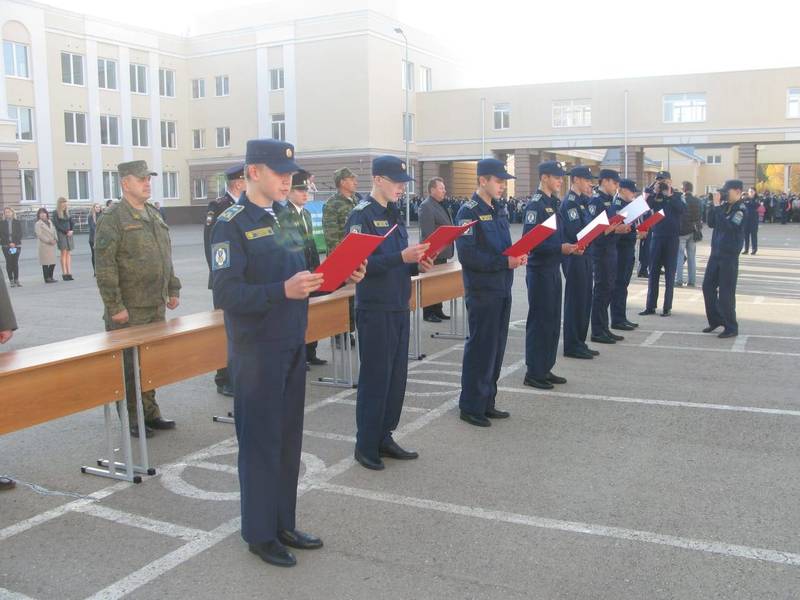 В Нижегородском кадетском корпусе состоялось торжественное  посвящение в кадеты