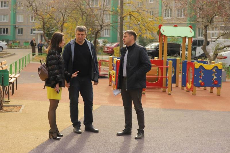 В Дзержинске завершены работы по комплексному благоустройству дворов 