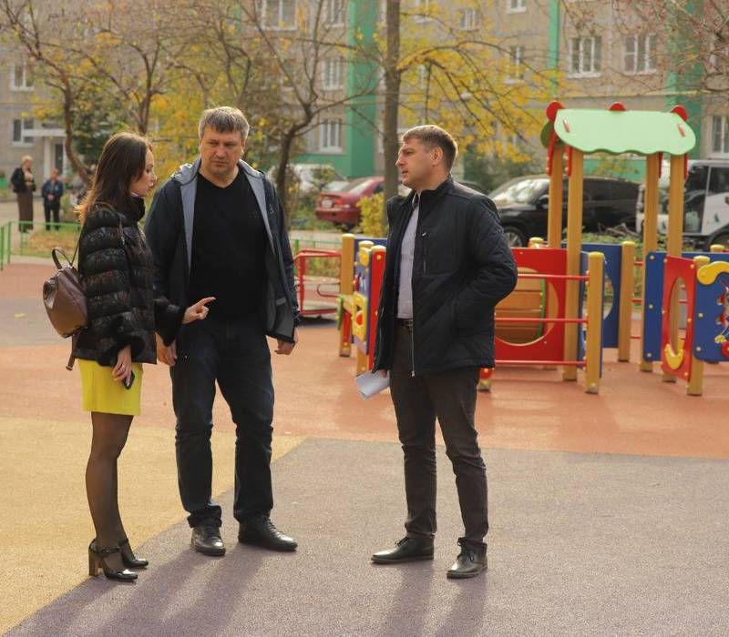В Дзержинске завершены работы по комплексному благоустройству дворов 