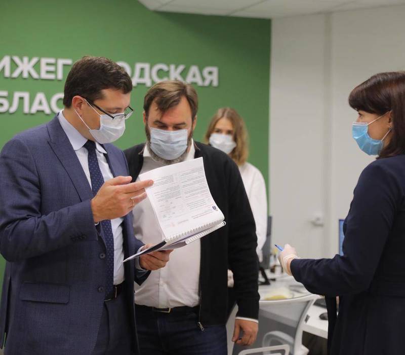 Глеб Никитин проверил реализацию проекта создания Корпоративного университета правительства Нижегородской области 