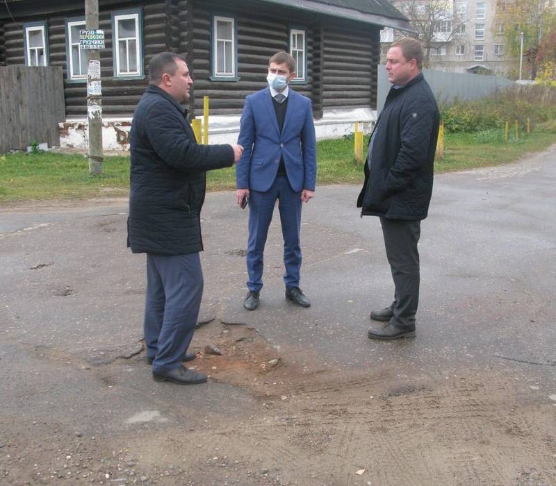 В ходе объезда Балахны Александр Галкин проверил работу коммунальных служб