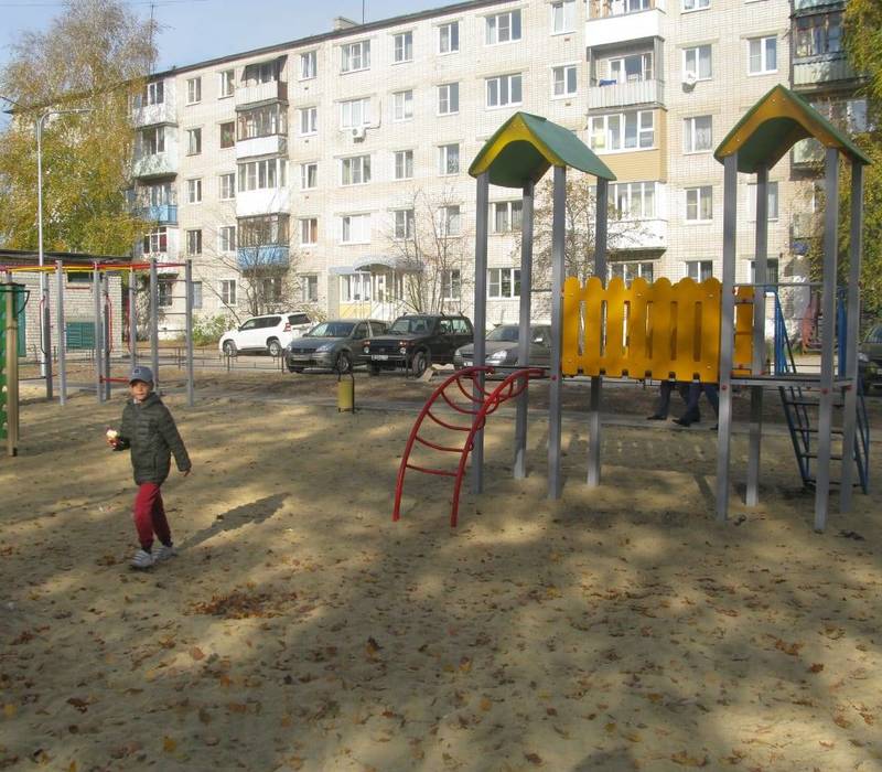 В Балахне завершается благоустройство многофункциональных площадок