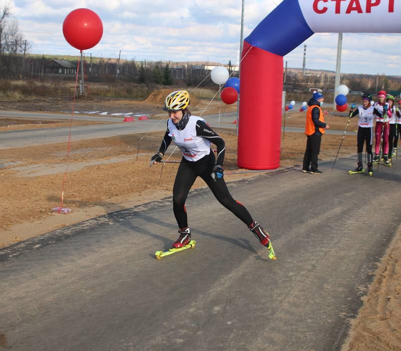 Лыжероллерную трассу открыли в Семенове