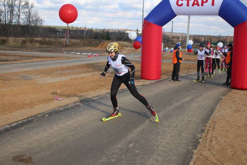 Лыжероллерную трассу открыли в Семенове