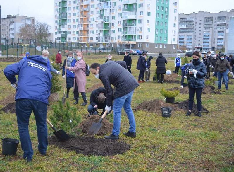 Нижегородский филиал Т Плюс поддержал акцию по озеленению набережной Оки в Дзержинске