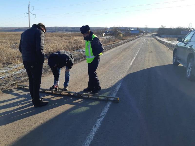 В Шатковском районе Нижегородской области отремонтировали участок дороги в рамках нацпроекта