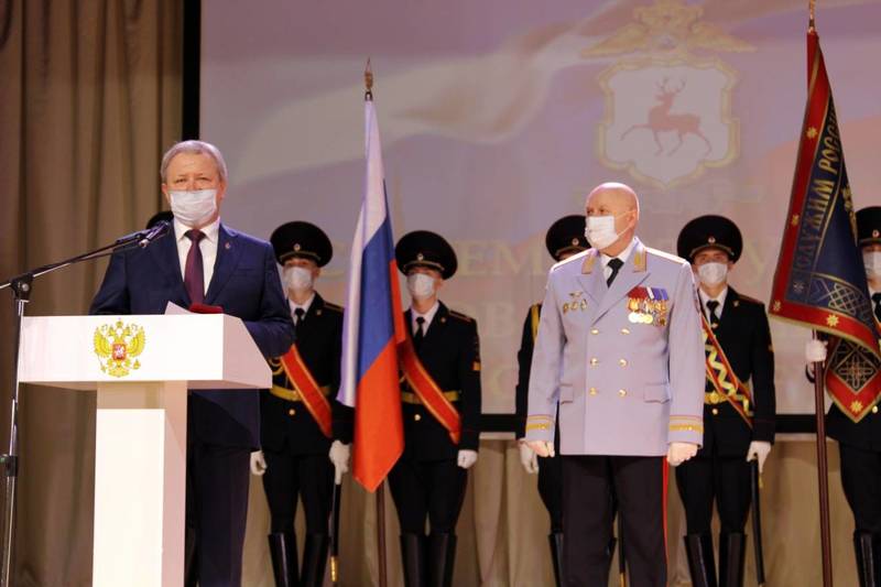 Дмитрий Краснов принял участие в торжественном собрании, посвященном Дню полиции