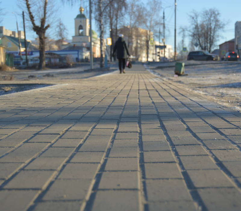 В Выксе по инициативе жителей созданы новые тротуары