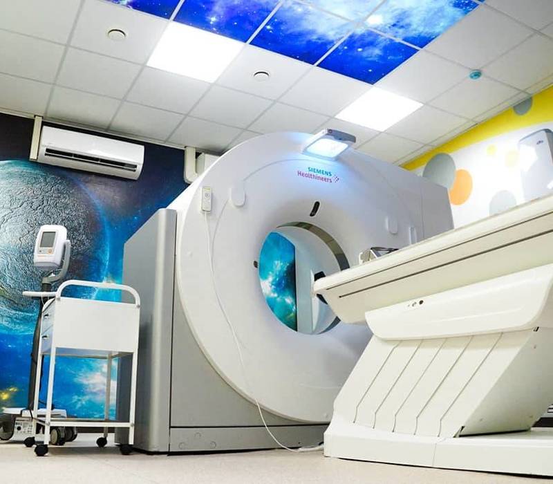 В Нижегородской детской областной больнице появился новый компьютерный томограф