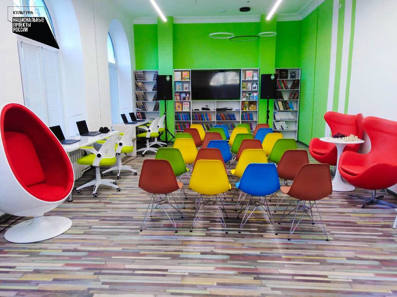 Библиотека нового поколения создана в Выксе в рамках нацпроекта «Культура» 