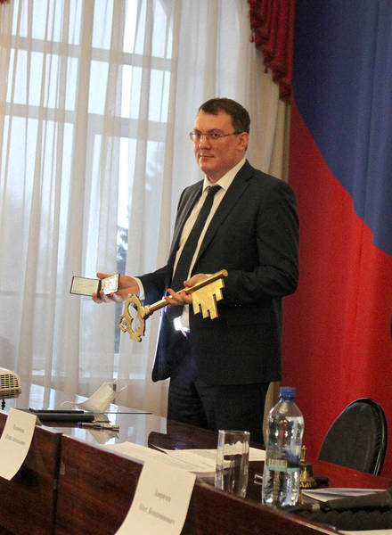 Александр Щелоков официально вступил в должность мэра Арзамаса