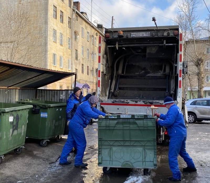 Во время новогодних праздников в Дзержинске будет усилена работа по вывозу мусора