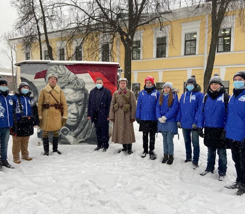 Еще одно граффити, посвященное Великой Победе, появилось на территории Нижегородского кремля 