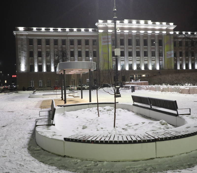 Глеб Никитин проверил реализацию объектов благоустройства в Нижнем Новгороде 