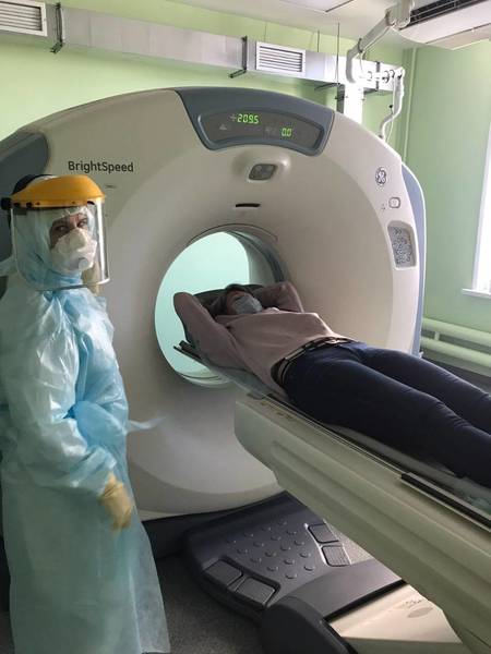 Более 7000 КТ-обследований пациентов с COVID-19 выполнил областной диагностический центр с начала года