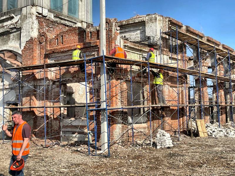 В Нижнем Новгороде проводится реставрация Ярмарочной фильтровальной станции на Стрелке 