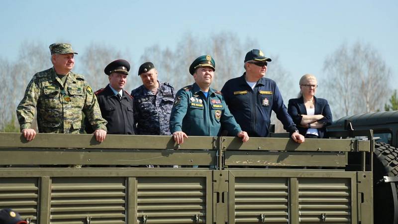 Дмитрий Краснов принял участие во Всероссийских командно-штабных учениях  по ликвидации условных чрезвычайных ситуаций