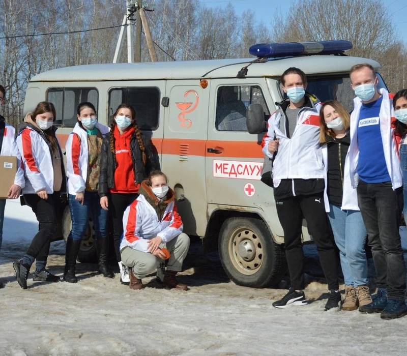Добровольческая акция «Медицинский десант» прошла в Дальнеконстантиновском районе