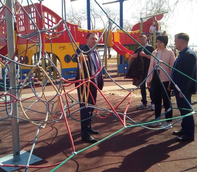 В Балахне проверили объекты, благоустроенные ранее по программе «Формирование комфортной городской среды» 