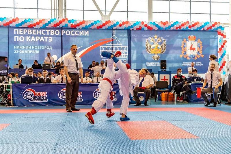 В Нижнем Новгороде состоялось первенство по карате среди детей 12-13 лет