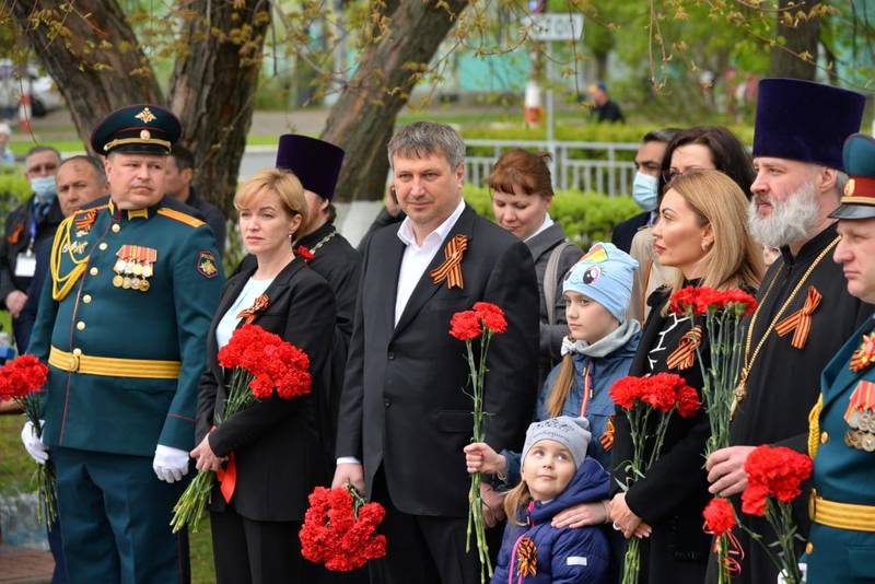 В Дзержинске прошли торжественные мероприятия в честь Дня Победы
