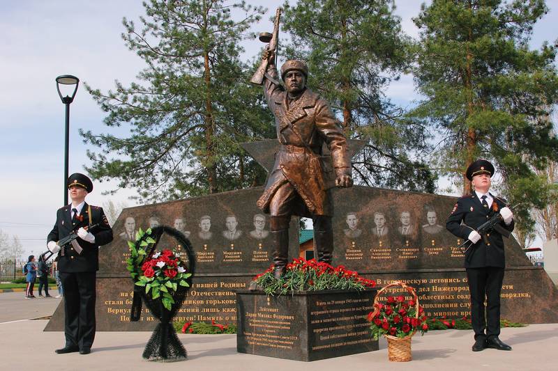 В нижегородском Парке Победы открыт мемориальный комплекс, посвященный Героям Отечества
