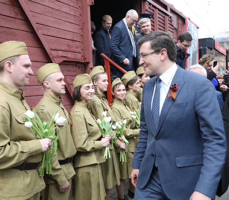 Глеб Никитин: «Поезд Победы дает нам возможность погрузиться в атмосферу мая 1945 года»
