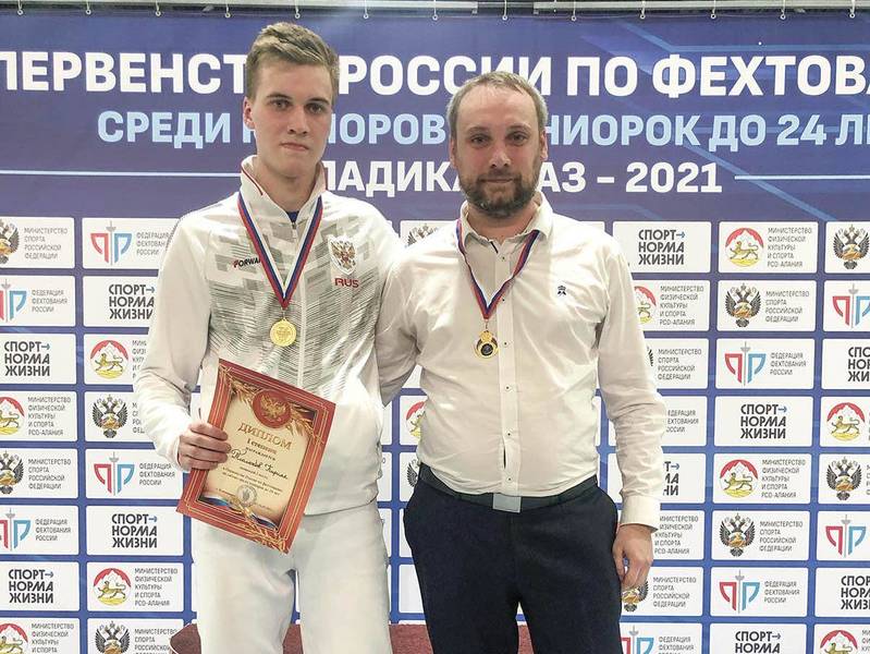 Нижегородский саблист Кирилл Тюлюков завоевал золотую медаль на всероссийском турнире