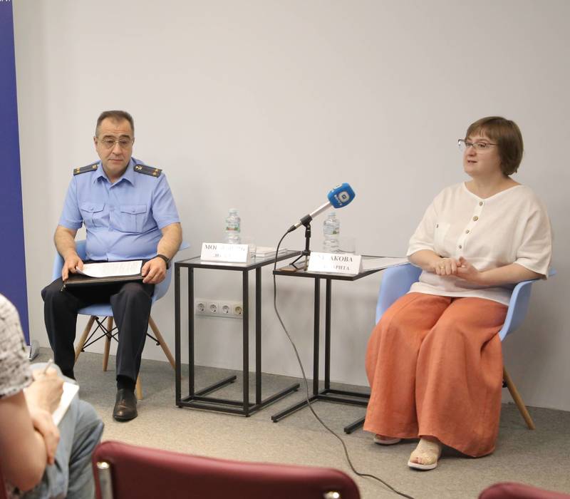 В НОИЦ прошла пресс-конференция главного судебного пристава Нижегородской области и Уполномоченного по правам ребенка