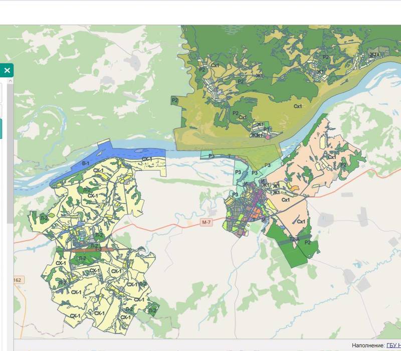 На геопортале ГИСОГД Нижегородской области опубликовано территориальное зонирование семи муниципальных образований