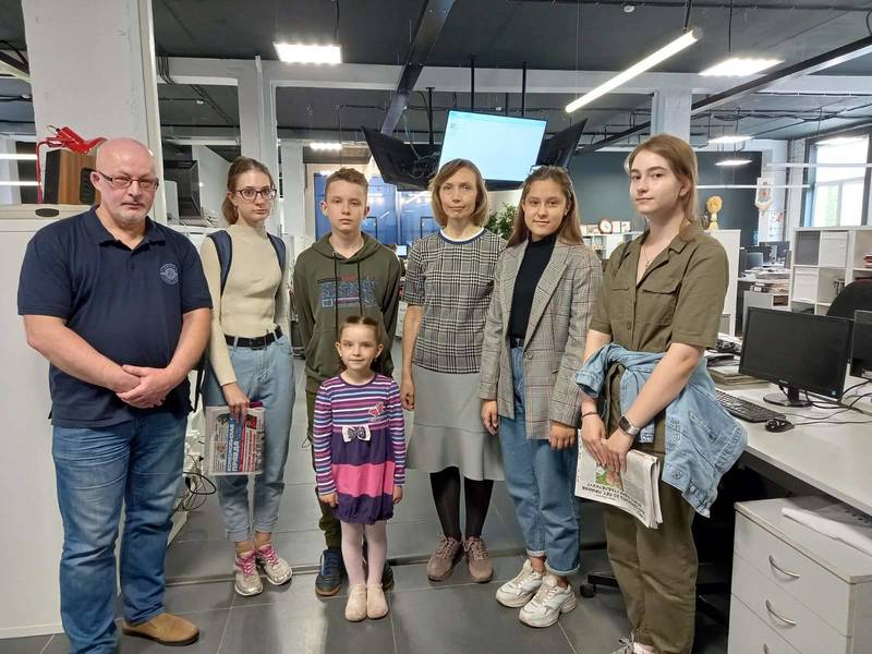 Молодые журналисты познакомились с внутренней «Кухней» нашей редакции